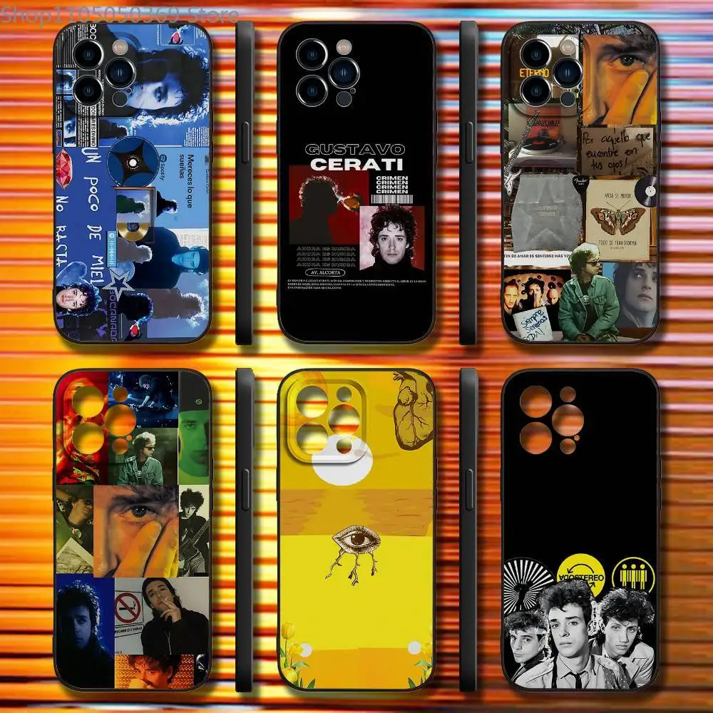 

S-Soda S-Stereo Phone Case For iPhone 17,16,15,14,13,12,11,Pro,Max,Plus,X,XS,SE4,E,Mini,Soft Black Case