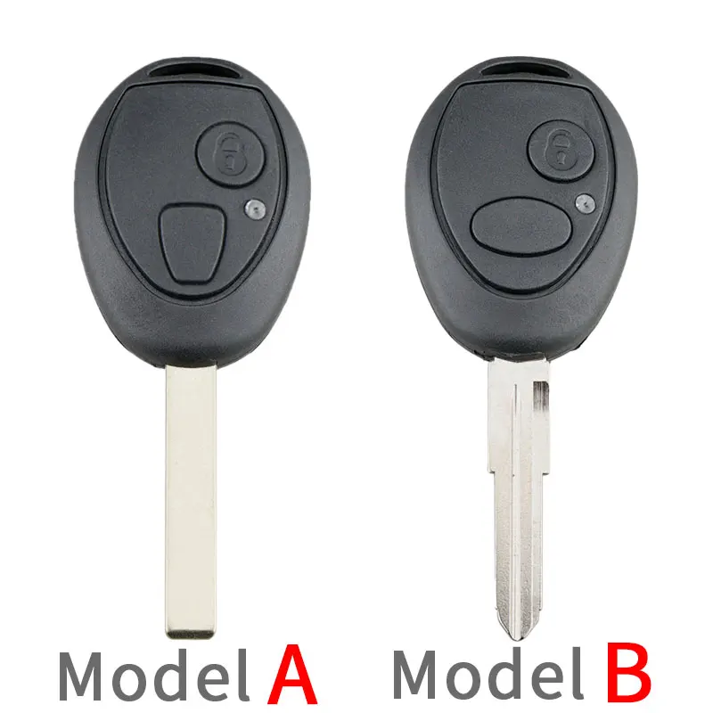 2 Buttons Remote Car Key Shell Replacement fit for MG BMW-Mini Cooper R53 R50 S Land Rover 75 Z3 Z4 X3 X5 e46 e39 e36 e34