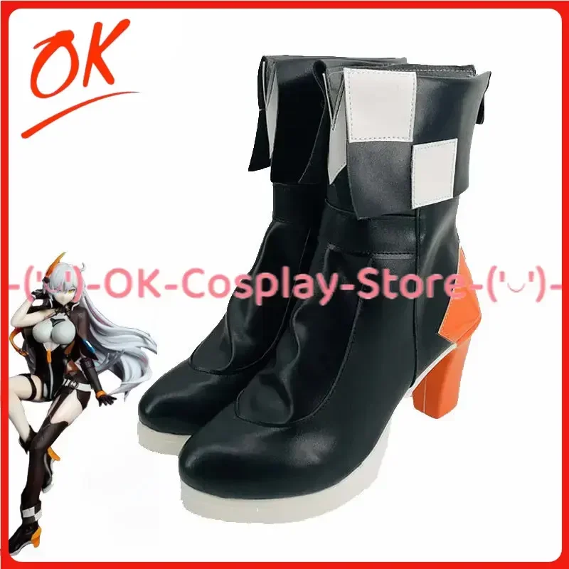 [Personalizowane] Buty do cosplayu Kiana Kaslana z Honkai Impact 3, rekwizyt do kostiumu do odgrywania ról w grach, na Halloween, karnawał, imprezę, skórzane botki z PU