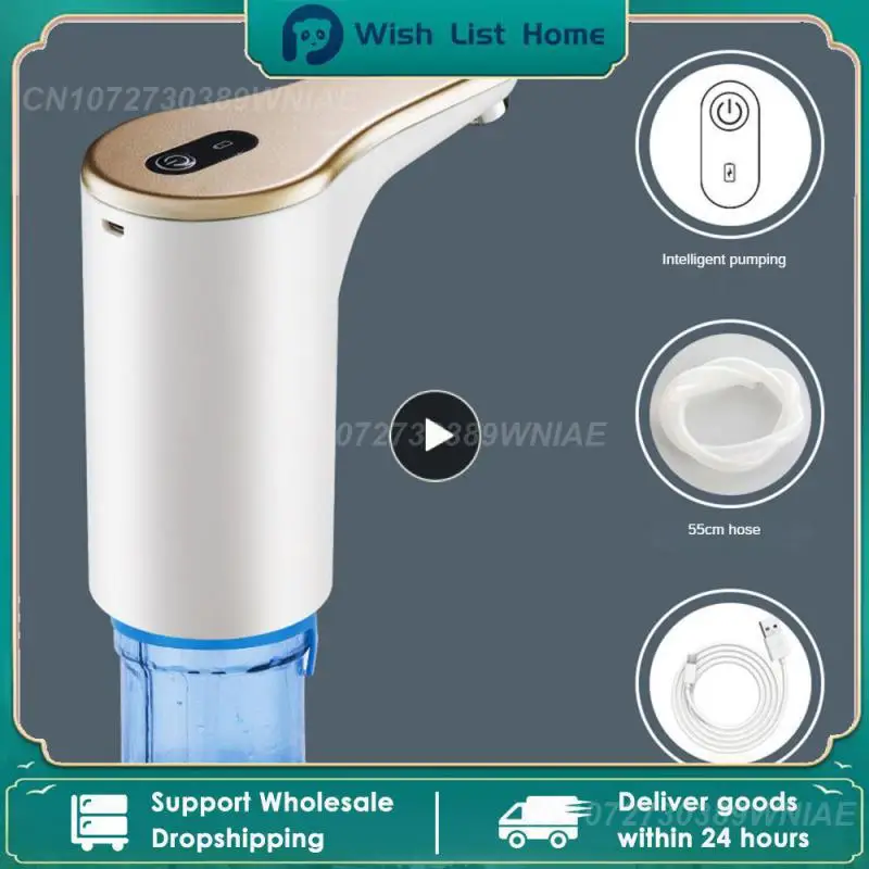 

New Automatic Electric Water Bottle Pump Dispenser Household USB Charging Automatic Electric Drinking Dispenser Pump Appliance