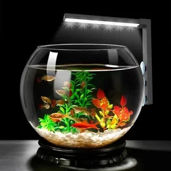 Small fish tank LED lamp fans your aquarium lighting water plant lamp algae tank lamp fill light waterproof aquarium lamp