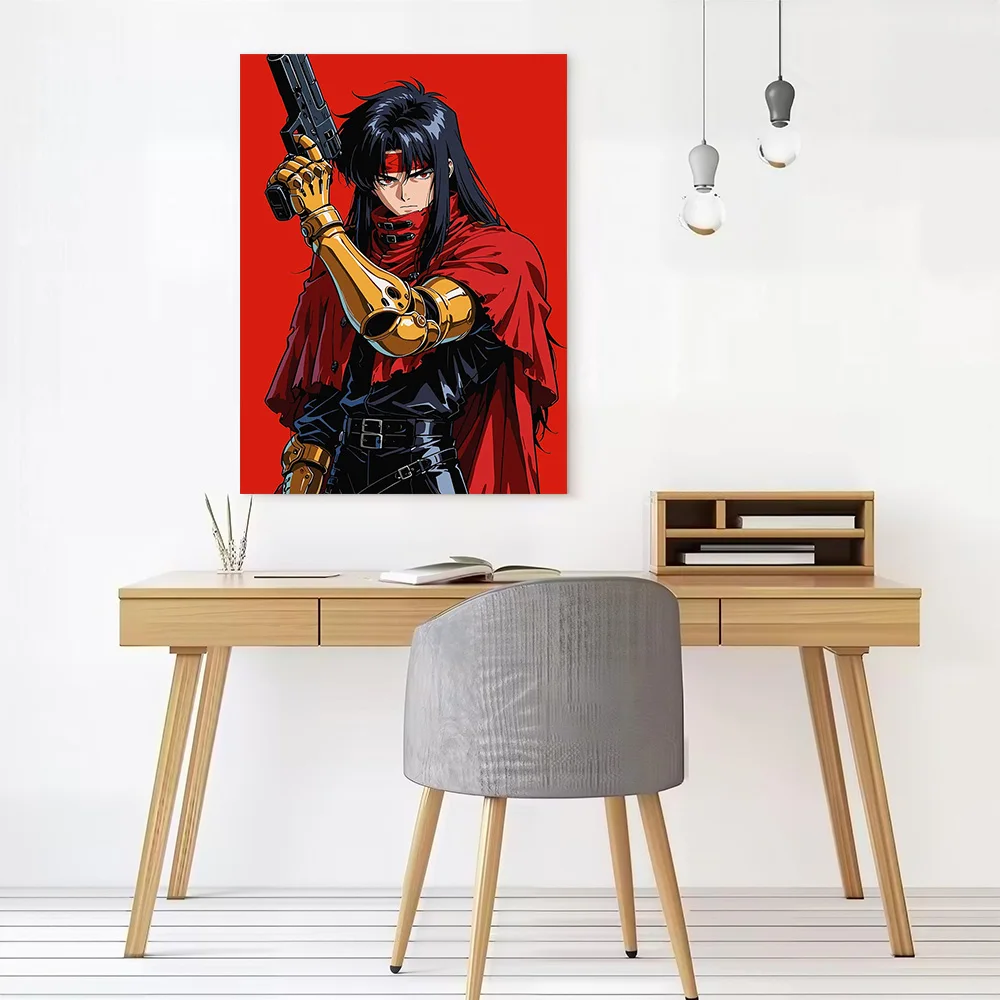 Fantasy Vash Canvas Poster Customizable Pictures Wall Art Canvas Painting for Room Decoration Gaming Wand Deko Home Decorations
