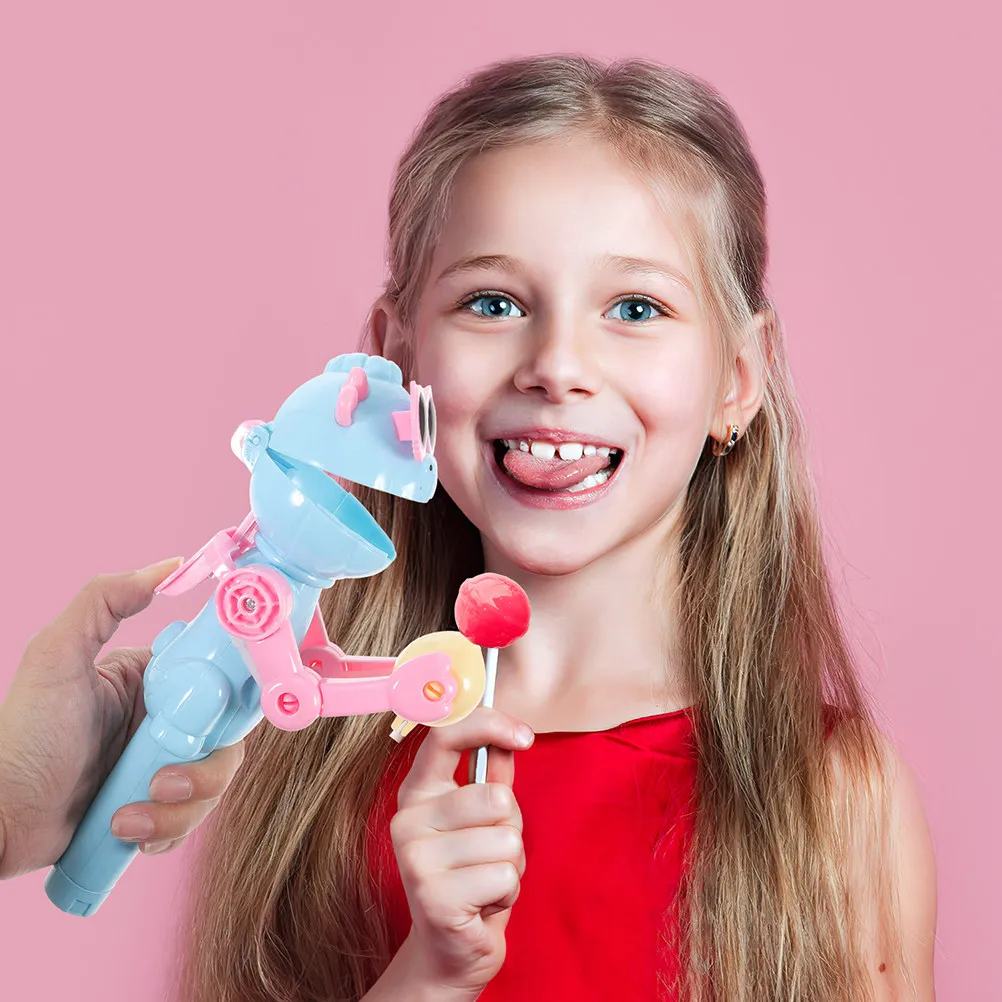 

2 шт. Выдвижные держатели для леденцов в виде роботов с кнопкой для открытия рта, милые подставки для конфет на День рождения ребенка и День защиты детей