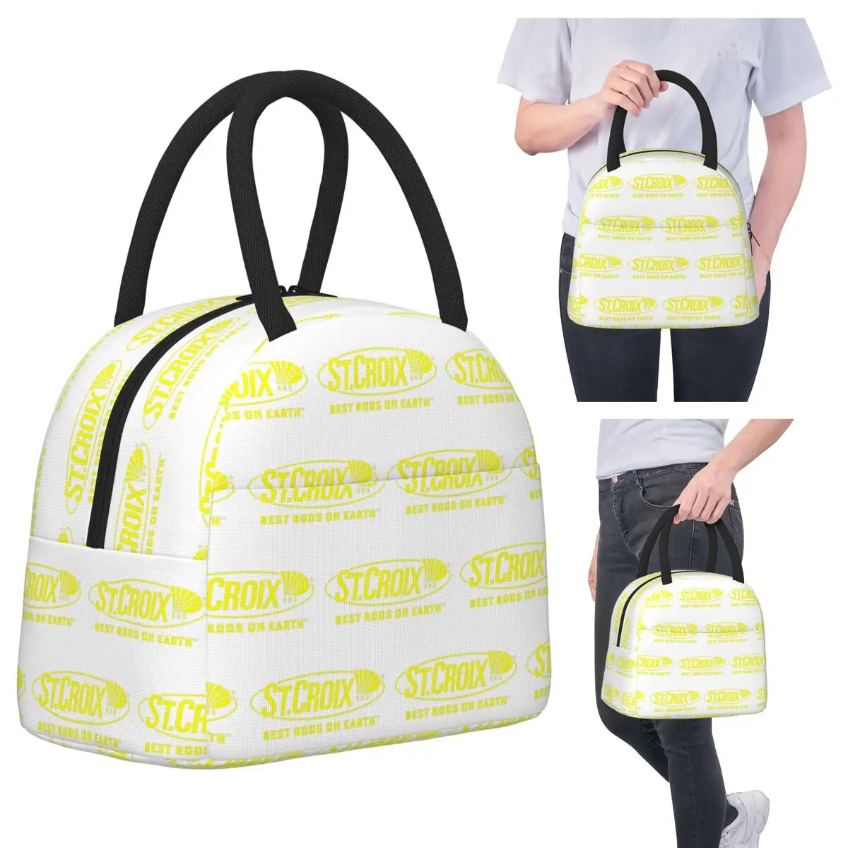 

Life Love St Croix Merch Изолированная сумка для обеда для женщин Офисный холодильник Термальная коробка для еды Сумка Герметичные коробки для завтрака Контейнер