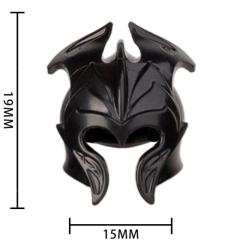 Koruit-Armes de chevalier médiéval Noldo Kokor pour figurines de 4cm, blocs de construction, accessoires MOC, armure, casque, bouclier, jouets pour enfants