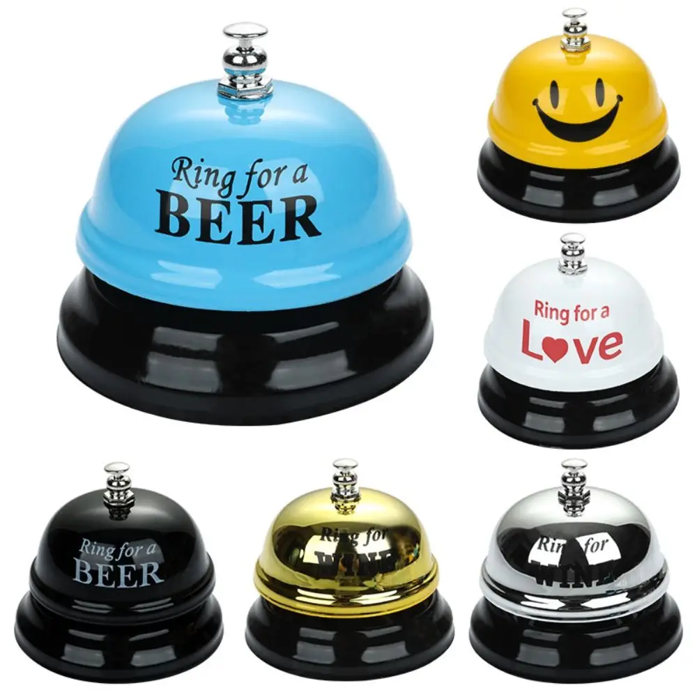 

Creative Stable Base Desk Call Bell Alloy Craft Funny Restaurant Timer Novelty Metal Service Bell Beer