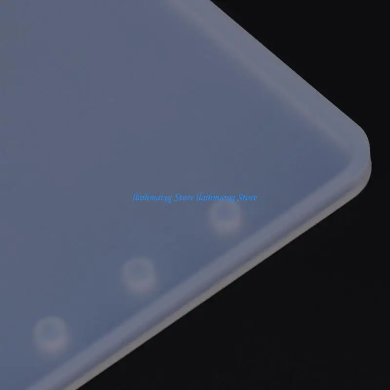 573B Transparent Notebook Cover Epoxy Resin Molds Pocketbook Book Resin Mold For DIY Crystal UV Epoxy Molds Silicone