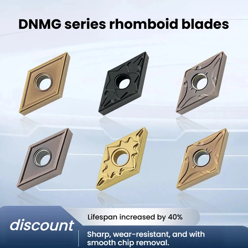 dnmg150408-tm-ma-dnmg150608-plaquettes-de-tournage-en-carbure-55-°-outils-de-tournage-cnc-a-double-tranchant-rhombique-pour-l'acier-et-l'acier-inoxydable