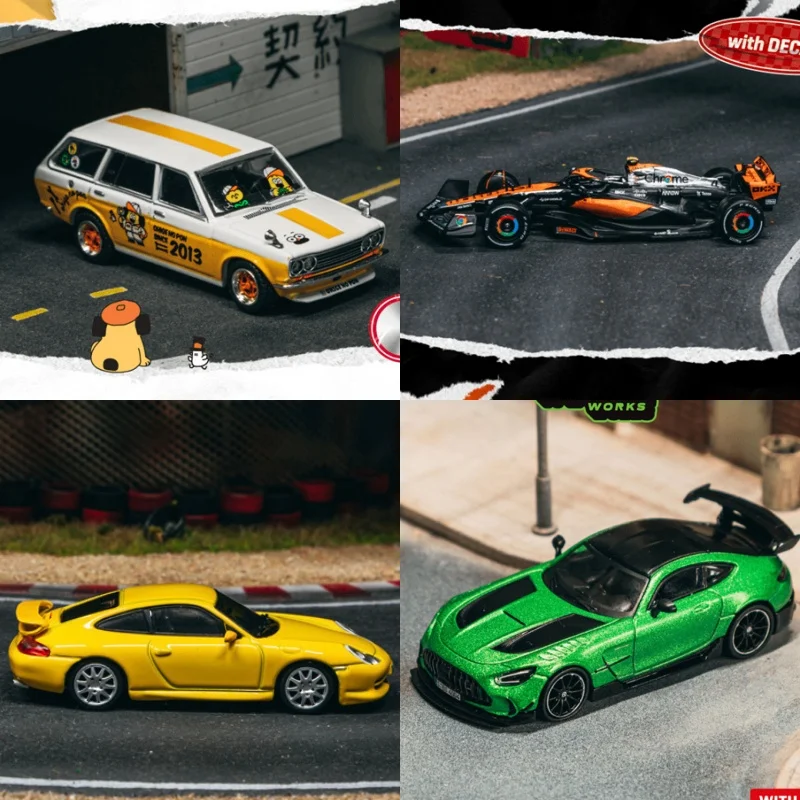

Предзаказ: Коллекционная модель автомобиля Tarmac Works 1:64 Bluebird 510/MCL60 British/GT3/GT Black Series, зеленый сплав, коллекционная серия