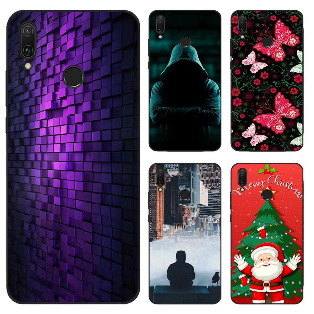 Funda para Huawei Y9 2019/Y9 Prime 2019/P Smart Z funda de teléfono de silicona TPU suave de dibujos animados Huawei Y9 Prime 2019 funda trasera Fundas