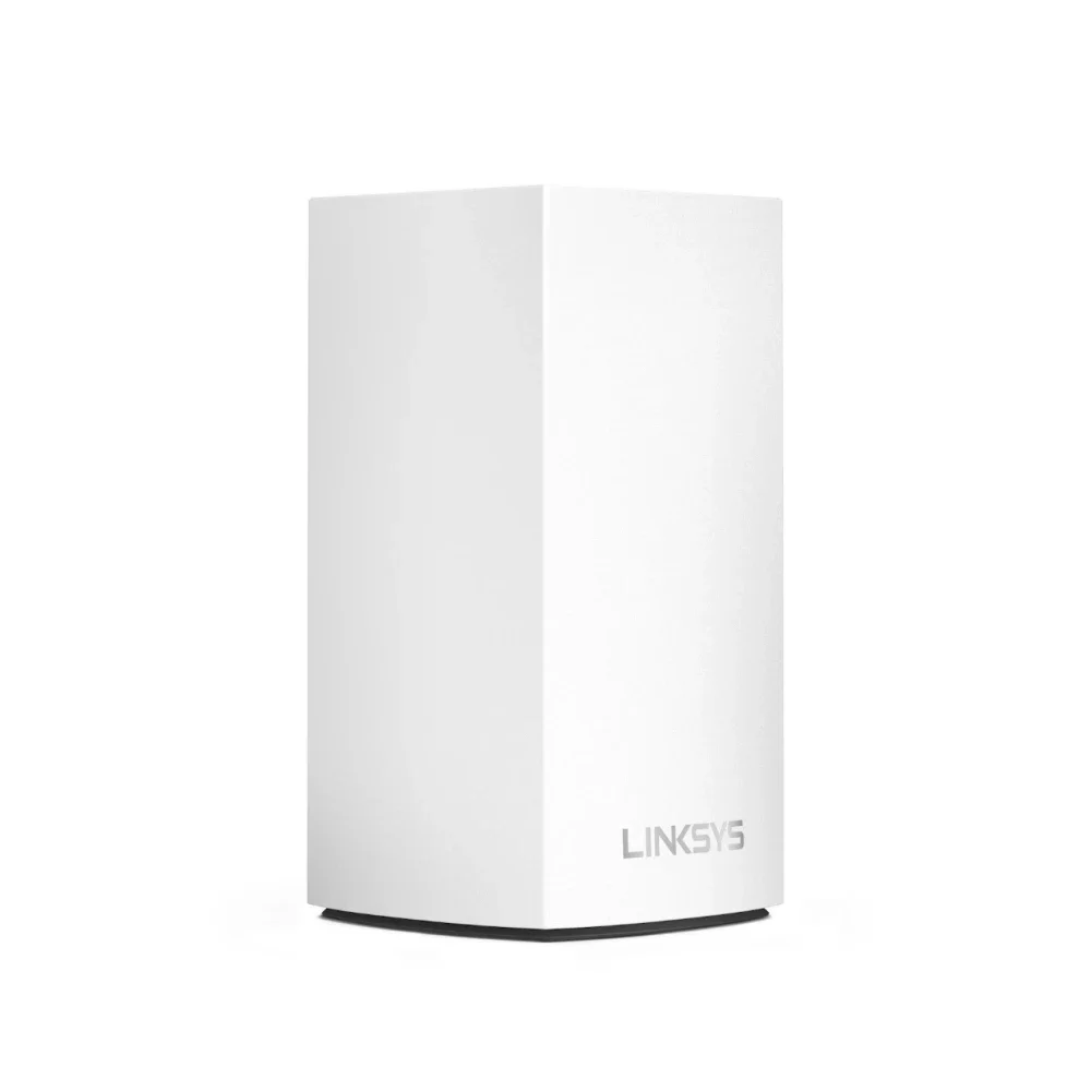 LINKSYS WHW0101 WHW0102 WHW0103 Velop Intelligent Mesh WiFi Router, Tri-Band Whole Home WiFi Network System 1-3 Packs White