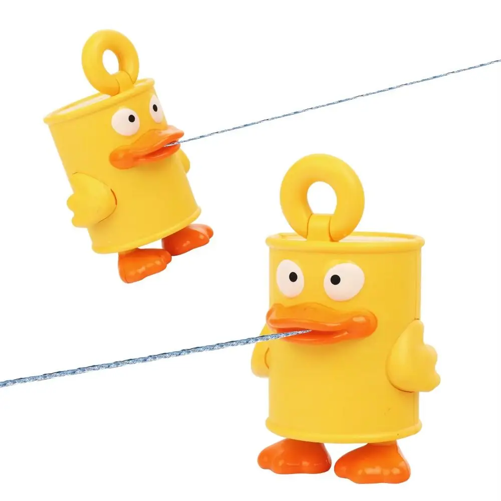 

Canned Duck Doll Spraying Duck Water Toy Press Type Long Range Water Spray Toy Large Capacity Cartoon Water Park Toys