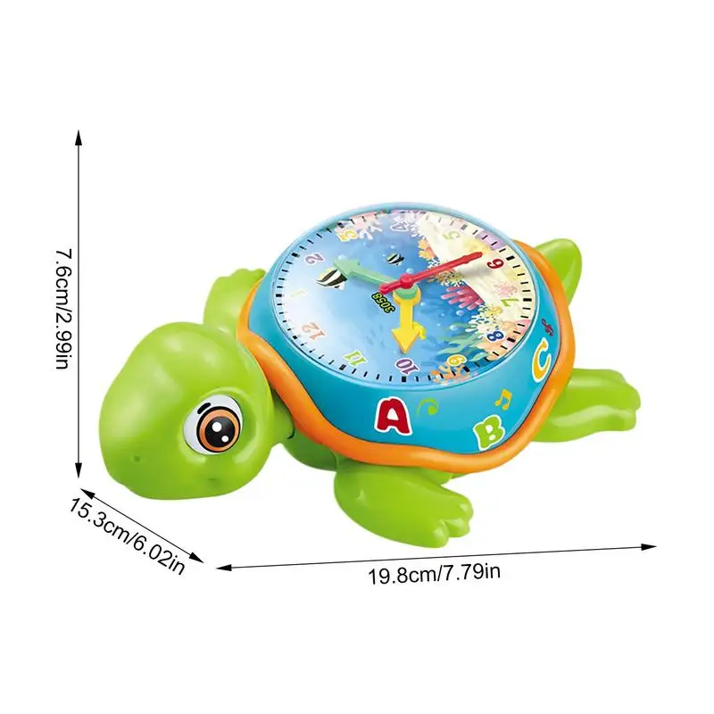 Baby Toys Light Up Musical Turtle Crawling Light Sound Toy Time Learning Girl Boy Early Educational Toys Infant Toddler Gifts