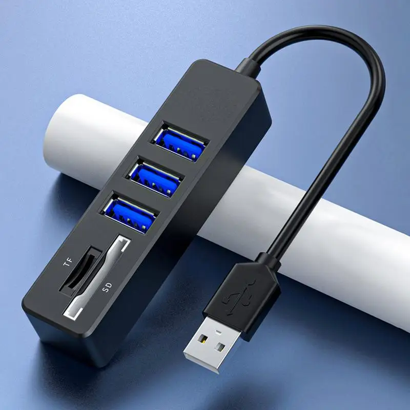 USB Multiport Adapter Portable High-Speed Laptop USB Port Expander Computers & Accessories Direct Docking Station For Camera
