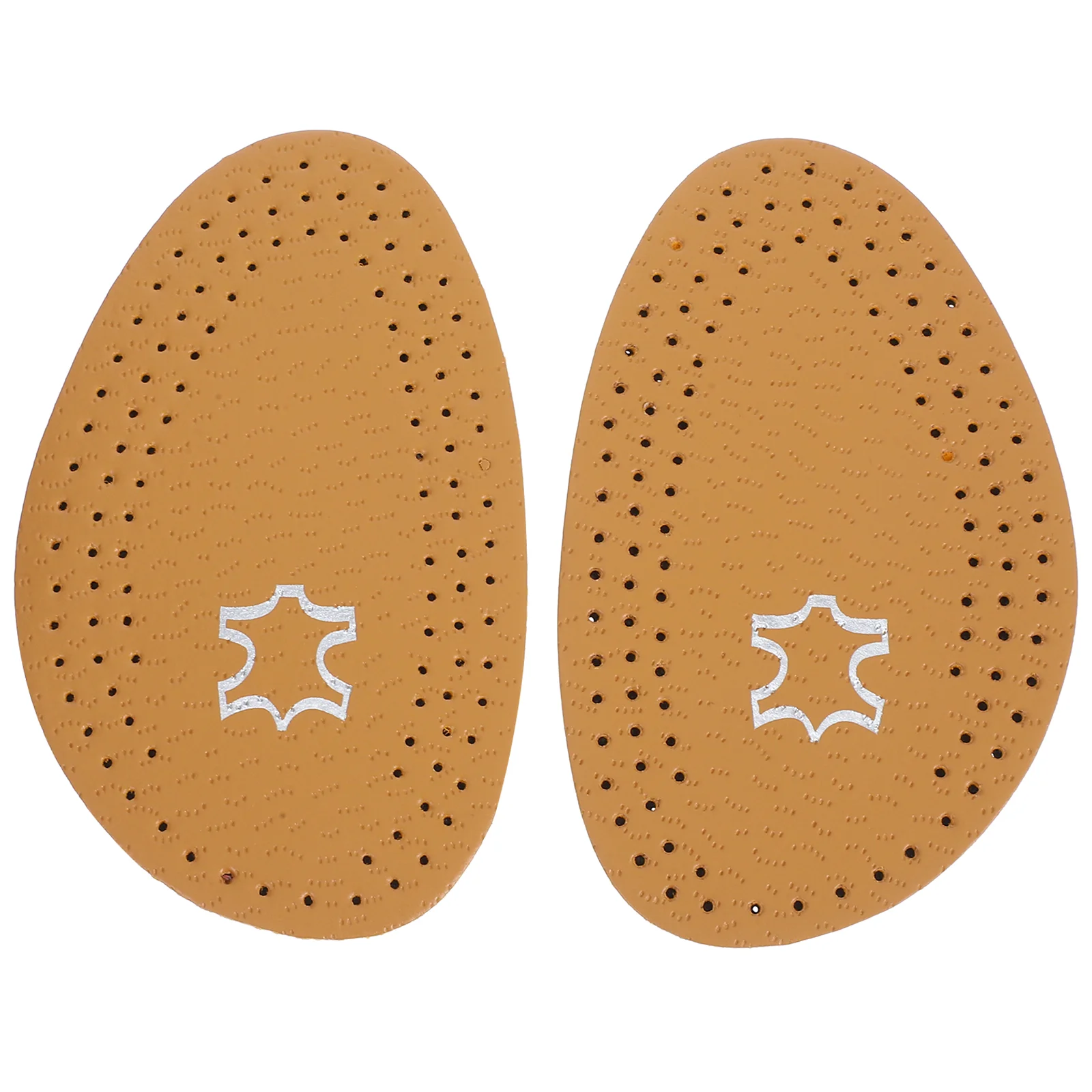 

Front Insole Forefoot Cushion Pad Heel Shoe Ball of Cushions Women Yellow Insoles Half