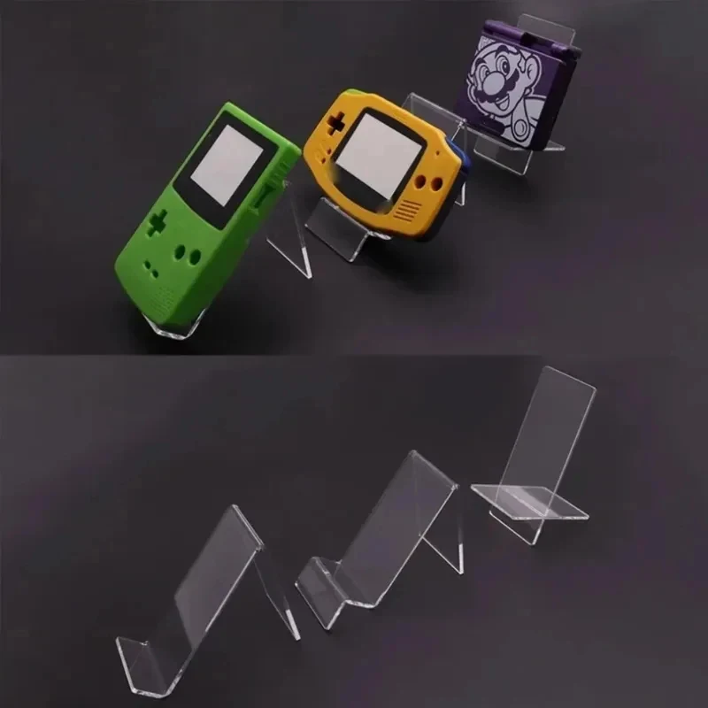 Suporte de Exibição Ajustável em Acrílico Multiângulo para Consoles de Jogos Gameboy GB GBC GBA PSP NDS PSV Psvita