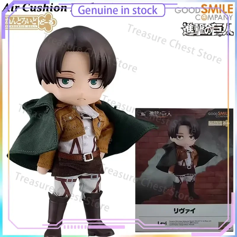 GSC Nendoroid Attack on Titan Eren Yeager Levi Ackerman Scout Regiment Anime Action Figure Model Toy Collectible Doll