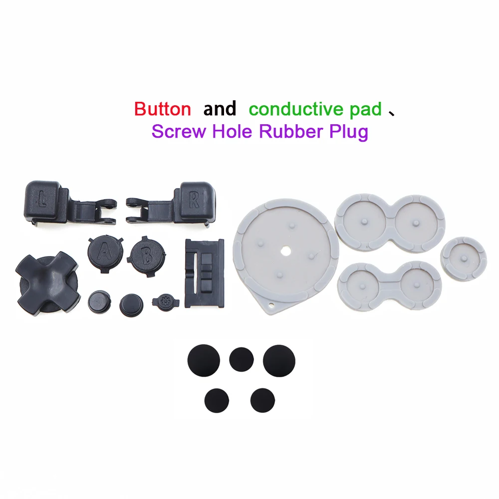 Motherboard Micro Power Switch, Volume Switch,Buttons, Speaker, Capacitors, Inductor , Charging Port For GBA SP Console - view 5