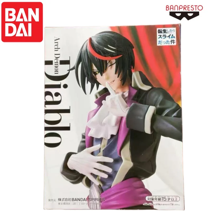 Figurka Bandai Diablo Model Doll, oryginalna Banpresto, nowa w pudełku, akcja, postacie anime, gadżety animacyjne, model do sklejania.