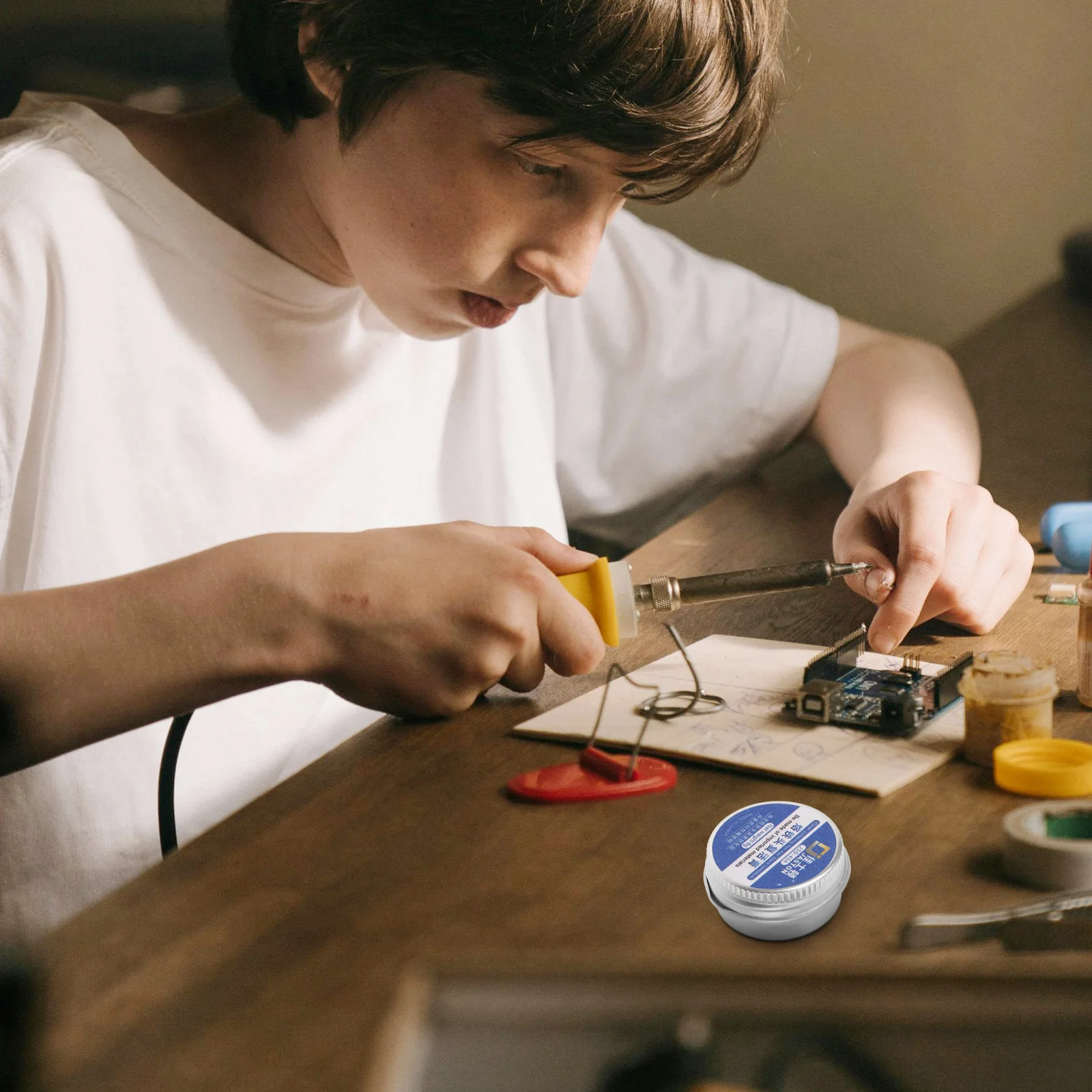 Solder Tip Cleaning Paste Soldering Repair Sponges Lead-free and Environmentally Friendly