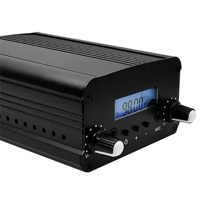 

AA60-Wireless FM Transmitter Stereo FM Transmitter For Churches, Schools And Supermarkets Drive-Through Events EU Plug