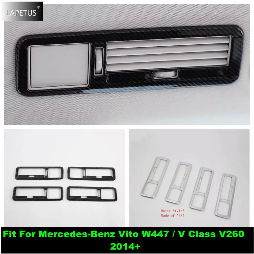 

ABS Auto Rear Roof Air Conditioning AC Outlet Vent Cover Trim Accessories For Mercedes-Benz Vito W447 / V Class V260 2014 - 2021