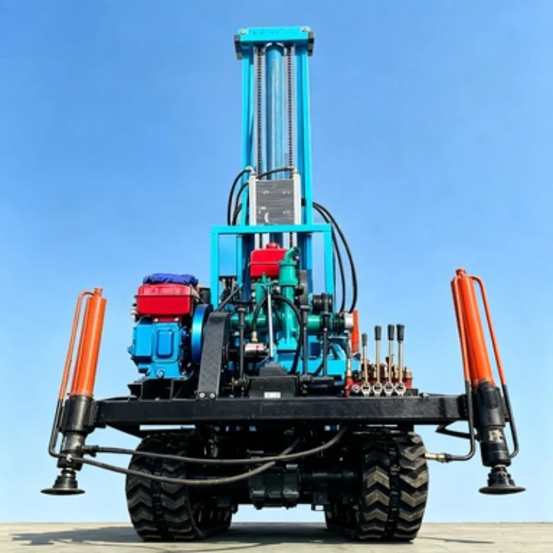 

High-Torque Hydraulic Core Drill | Underground Horizontal Rig with Pull-Down Cylinder & Hydraulic Chuck for NQ Core Diameter 75m