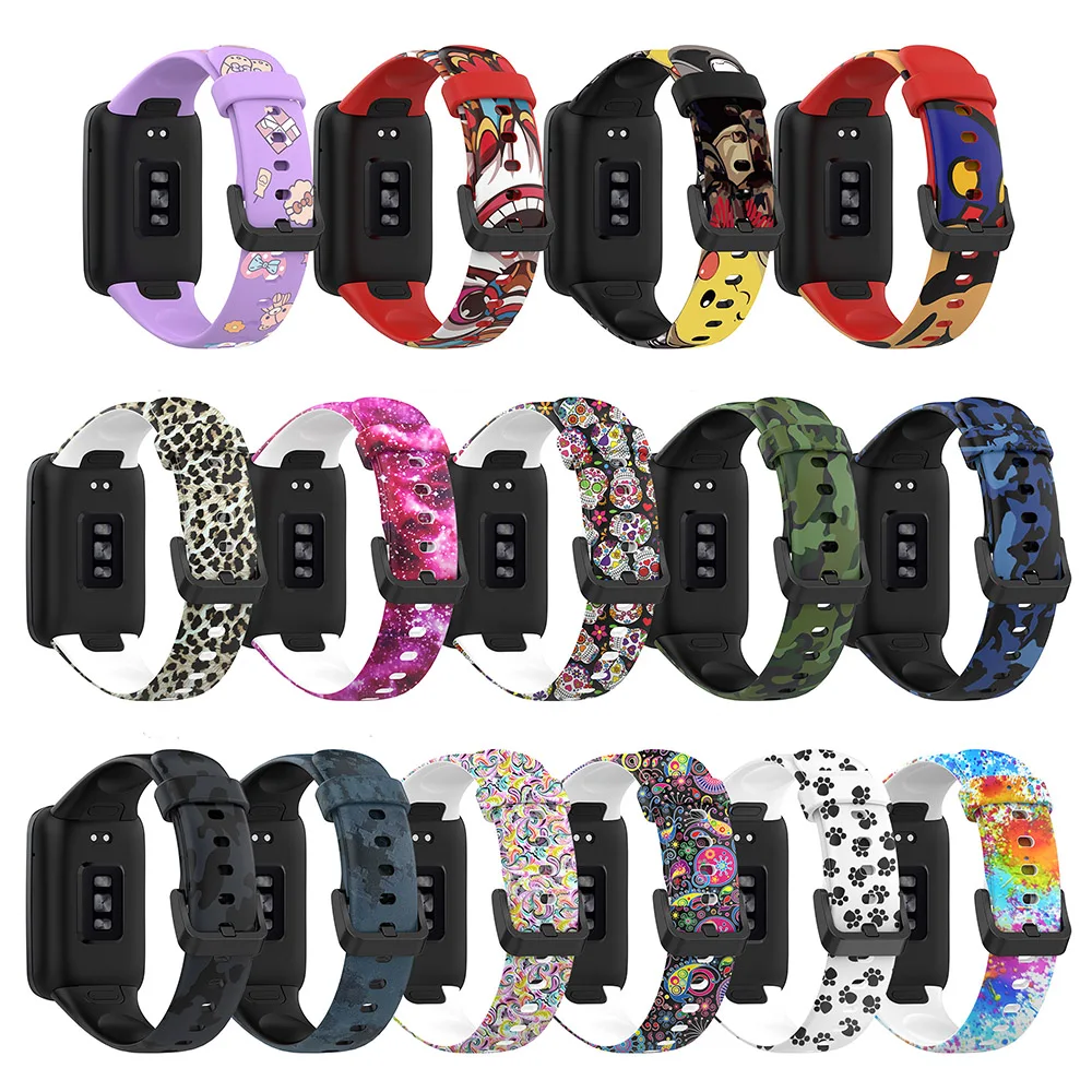 In Hình Dây Đeo Silicone Cho Xiaomi Mi Band 7 Pro Vòng Tay Thông Minh Dây Phụ Kiện