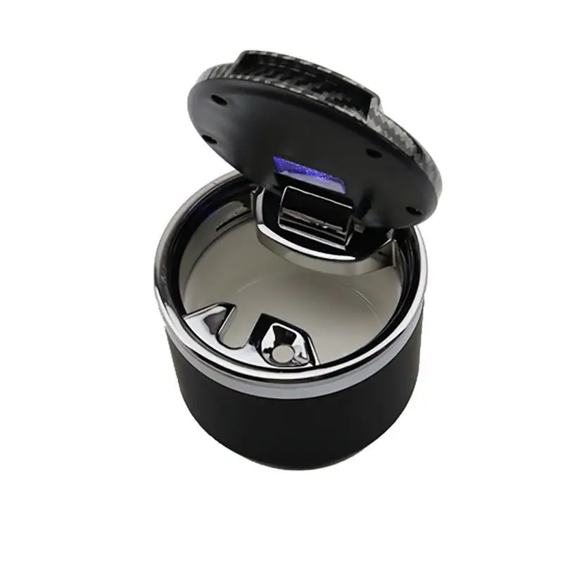 Car ashtray is suitable for Cadillac Escalade XT5 XT6 BLS SRX CTS ATSL CT4 CT5 CT6 STS with LED light ceramic liner cigar cup