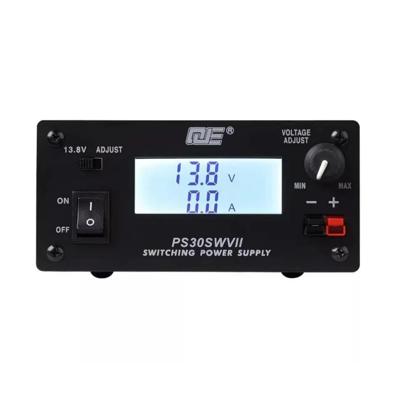 Fuente de alimentación conmutada QJE PS30SWVII PS30 VII, 13,8 V 30A, fuente de alimentación regulada con interfaz para Radio HAM 220VAC