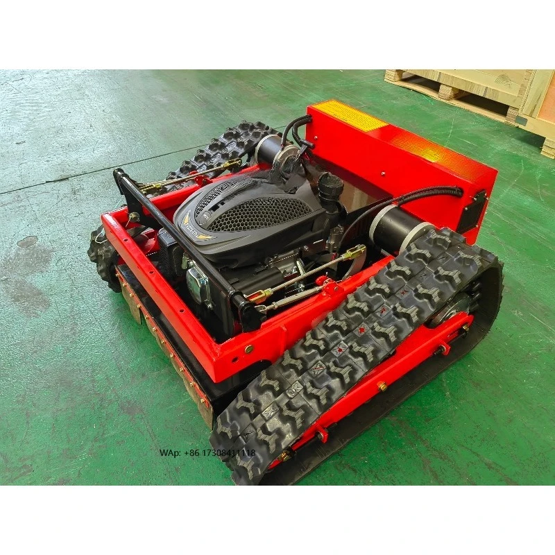 

Automatic Crawler Lawn Mower-CE Certified High Quality 4-Stroke Engine Remote-controlled 360 Lawn Mower