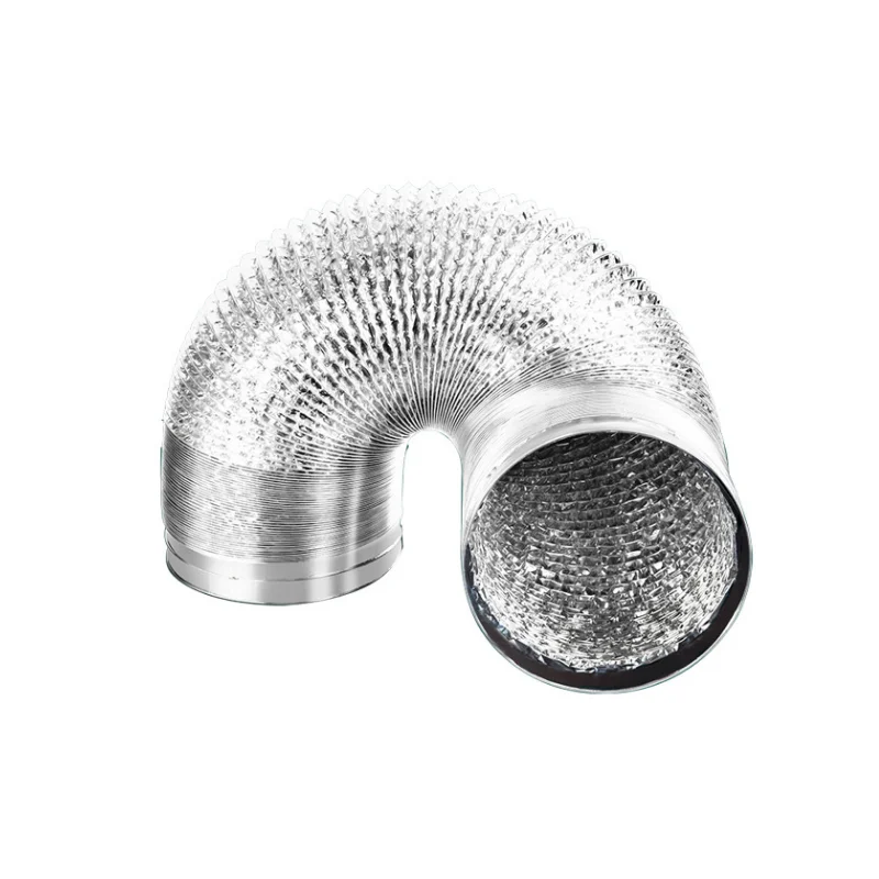 ∅60/80/100/110/120/150mm Encrypted Aluminum Foil Ventilation Pipe Scalable Smoke Tube Kitchen Outlet Bathroom Exhaust Fan Hose