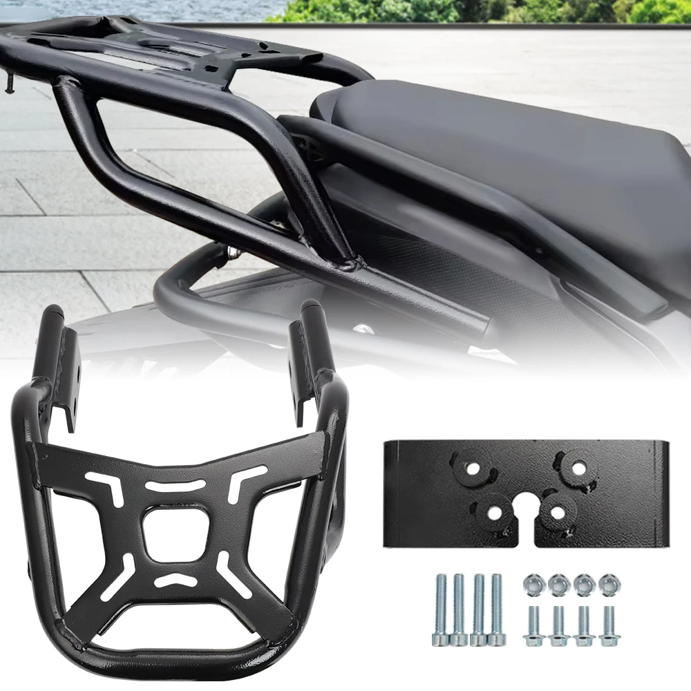 For CFMOTO 400GT 650GT Motorcycle Rear Luggage Rack Carrier Seat Rear Side Saddle Bag Box Shelf Rear Fender Rack 400 GT 650 GT