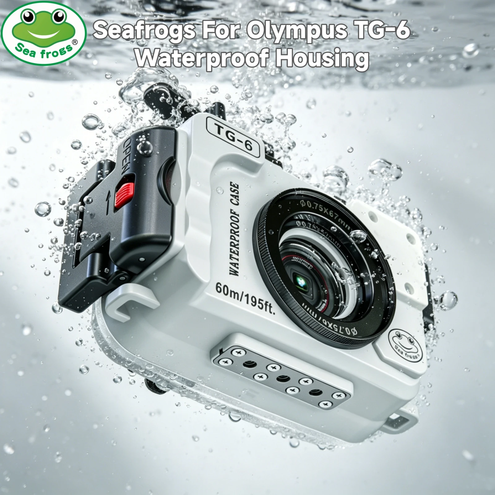Underwater Camera - Case 60m/195ft Diving Underwater Waterproof Camera