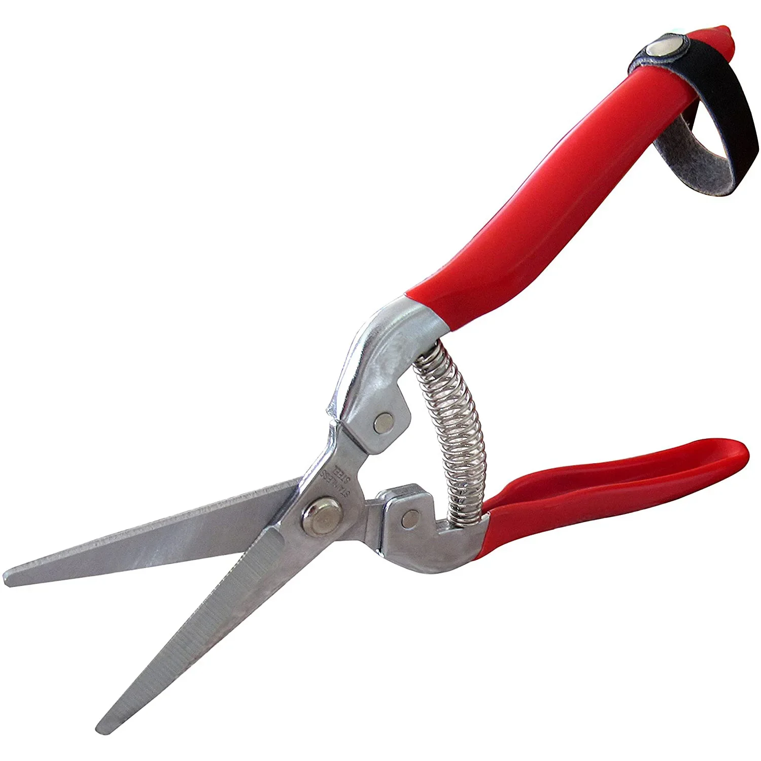 Gardening Hand Pruner Garden Scissors Pruning Shears Micro-Tip Pruning Snips Plant Leaf Trimmer Straight Florist Scissor