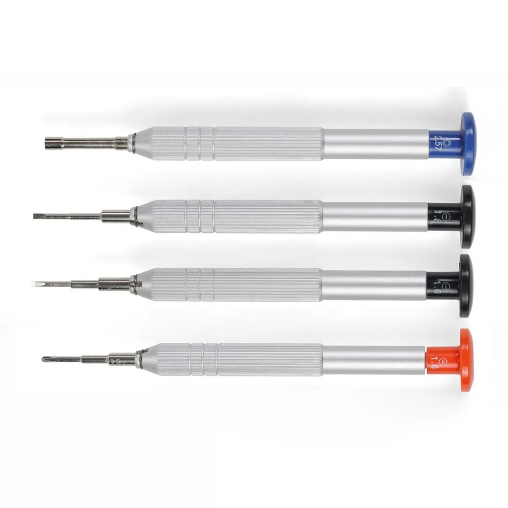 

4pcs Eyeglasses Screwdriver Set For Glasses Watches Repair Tool Replaceable Blades Screwdriver