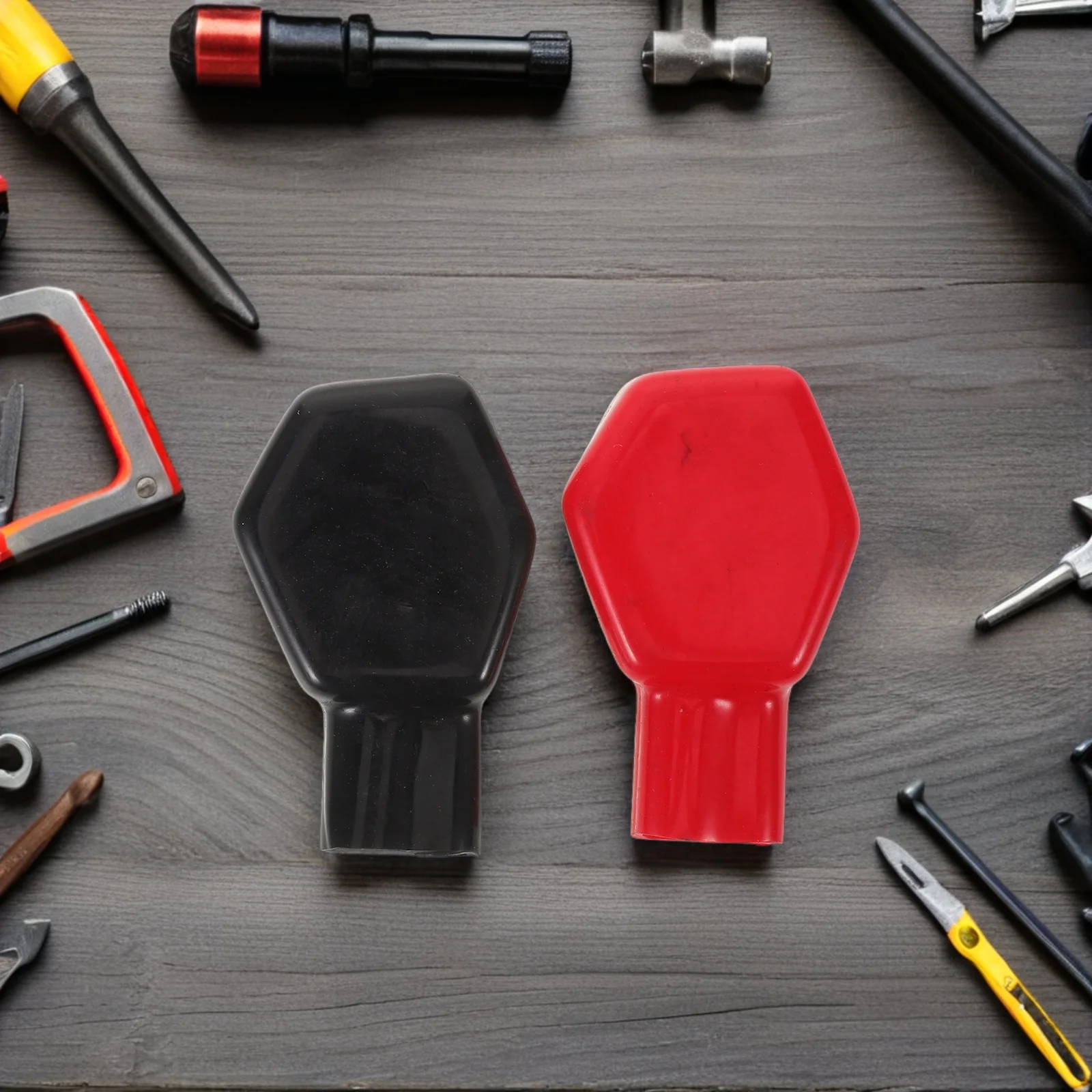 

1Pair Electric Terminal Protector Insulation Caps Waterproof Flame Retardant for Car Truck Rv Marine Automotive