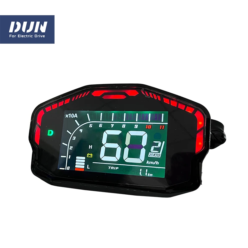 New DKD Adjustable ONE-LIN Communication Electric Scooter LCD Speedometer Display For Votol and Fardriver Controller