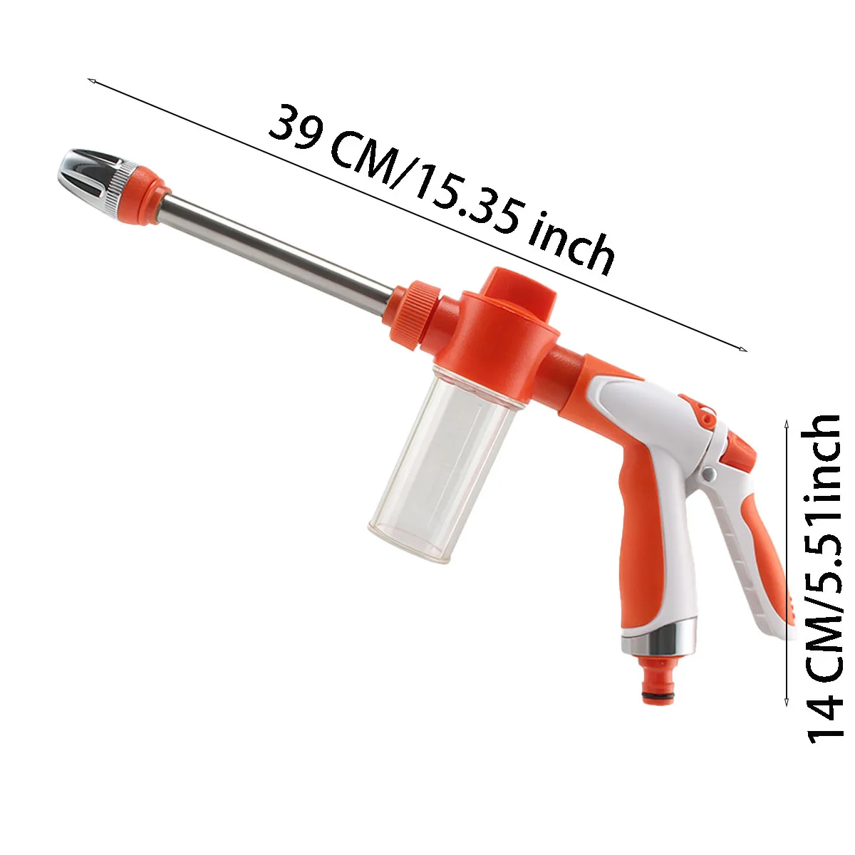 1pcs Cordless Power Washer Watering Sprayer Portable Car Washer With Adjustable Nozzle For Driveway Lawn Outside Home Deck Patio