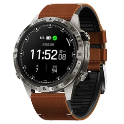 QuickFit 26 22mm Leather Silicone Watch Strap For Epix Gen 2 Smartwatch Band For Garmin Fenix 6X 6 7X 7 Pro 5X 5 Plus Bracelets