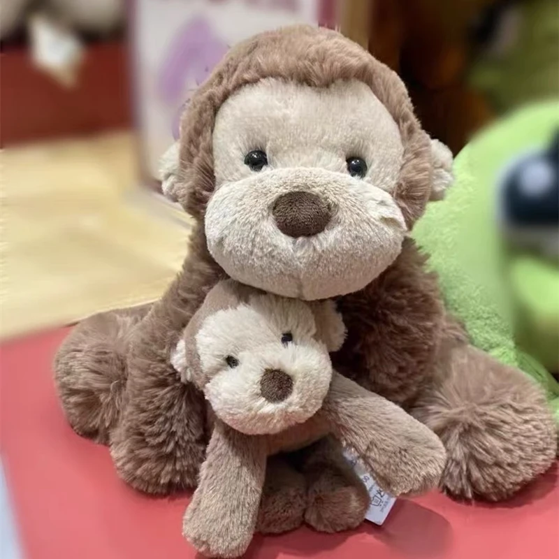 

Kawaii Jellycat Monkey Plush Doll Gift Cute Monkey Soft Ornament Cartoon Toy For Children'S Gift Rag Doll Toy