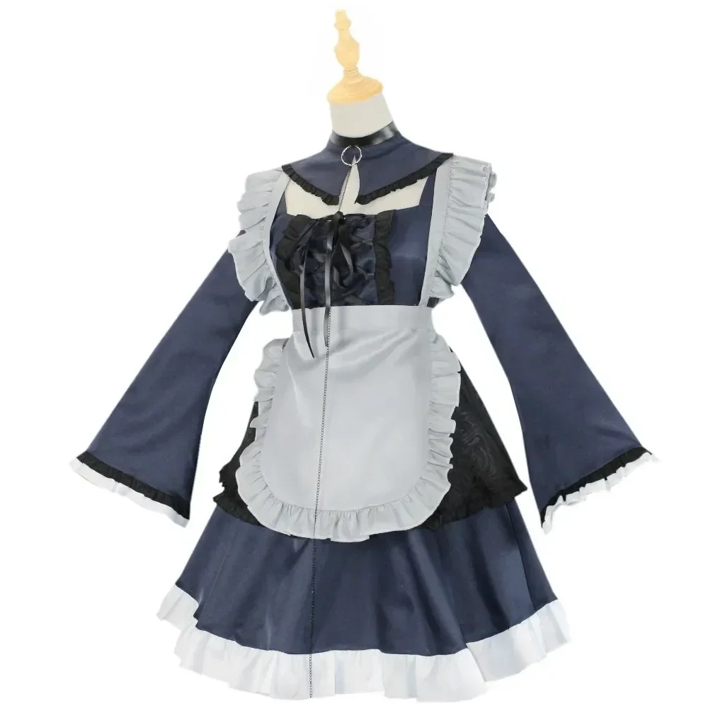 Anime My Dress Up Darling Marin Kitagawa Cosplay Costume Maid Dress Halloween Christmas Costume Kitagawa Marin Kuroe Shizuku Set