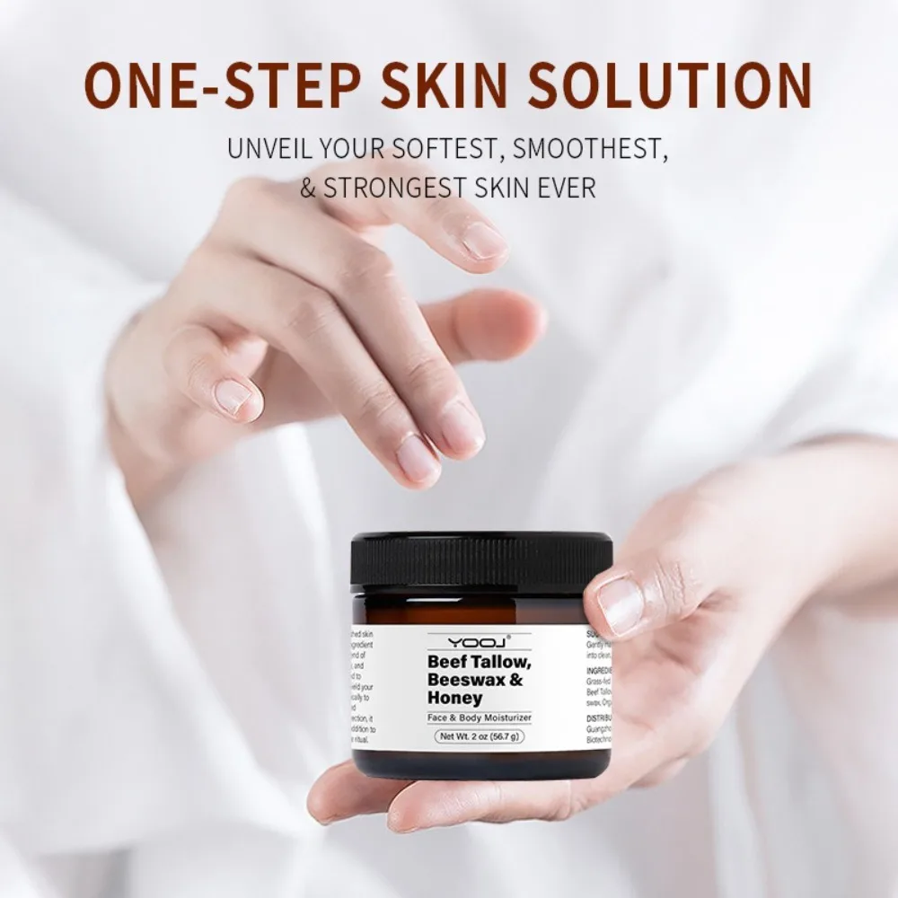 Effective Gentle Beef Tallow Beeswax Brightening Hydrate Face Moisturizer Refreshing Body Moisturizer Moisturizing Cream