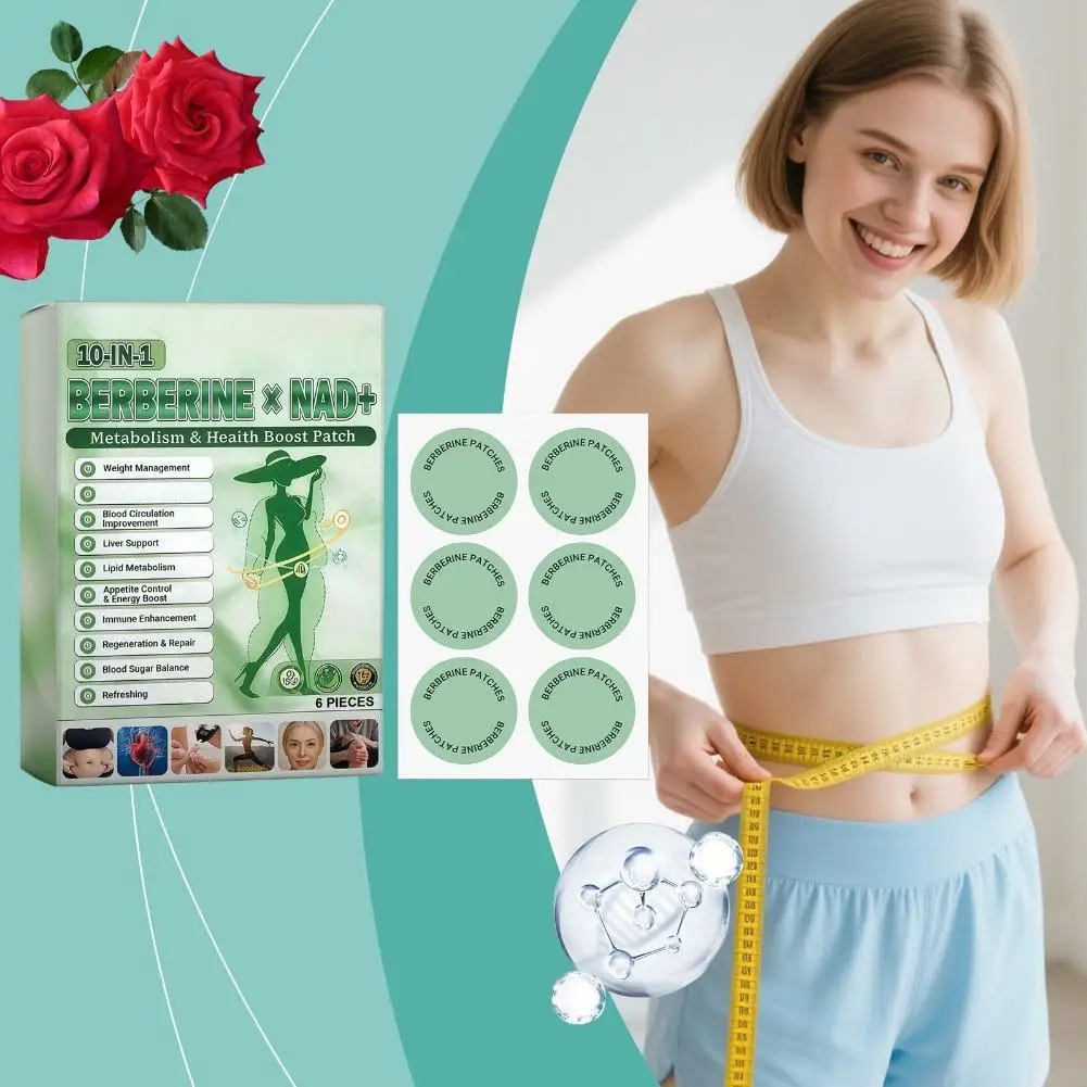 10/5/3/1Box Gentle Safe Herbal Slimming Patch GLP-1 Body Slimming 10 In 1 Multi Effect Fat Burning & Weight Loss Body Care Patch
