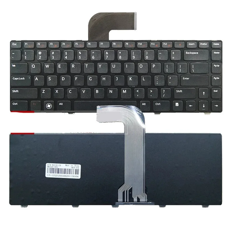 Novo teclado de substituição para laptop DELL Vostro P17S P18F P22G P22F P33G P25F N5050