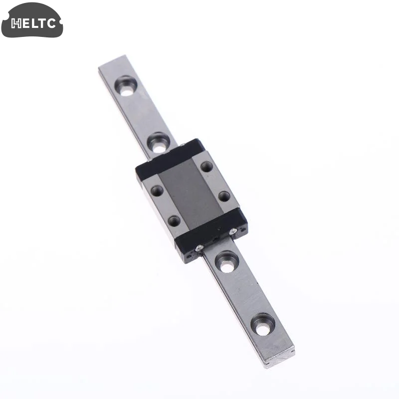 1pcs LML9C Miniature Linear Rail Rail 9mm Width Slide Block Linear Rail Carriage Linear Rail Linear Motion With 100mm Rail
