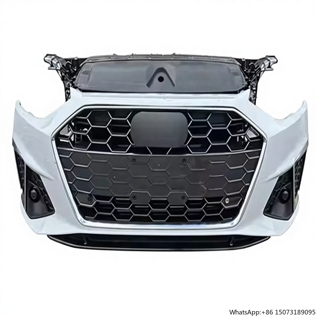 

2020-2025 A4L Front Bumper Grille Headlight Water Tank Engine Hood Wing Nose Assembly for Retrofit/Upgrade