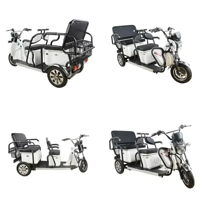 STROVAN EEC Certified Electric Trike Motorcycle 3-Wheel Passenger Vehicle with 48V Options