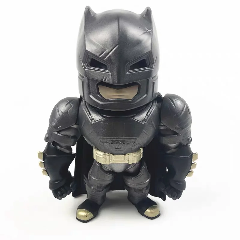 Batman Armor Action Figure Movable Joint Dark Knight Exchangeable Head Desktop Ornaments Adult Collector Toy view 3