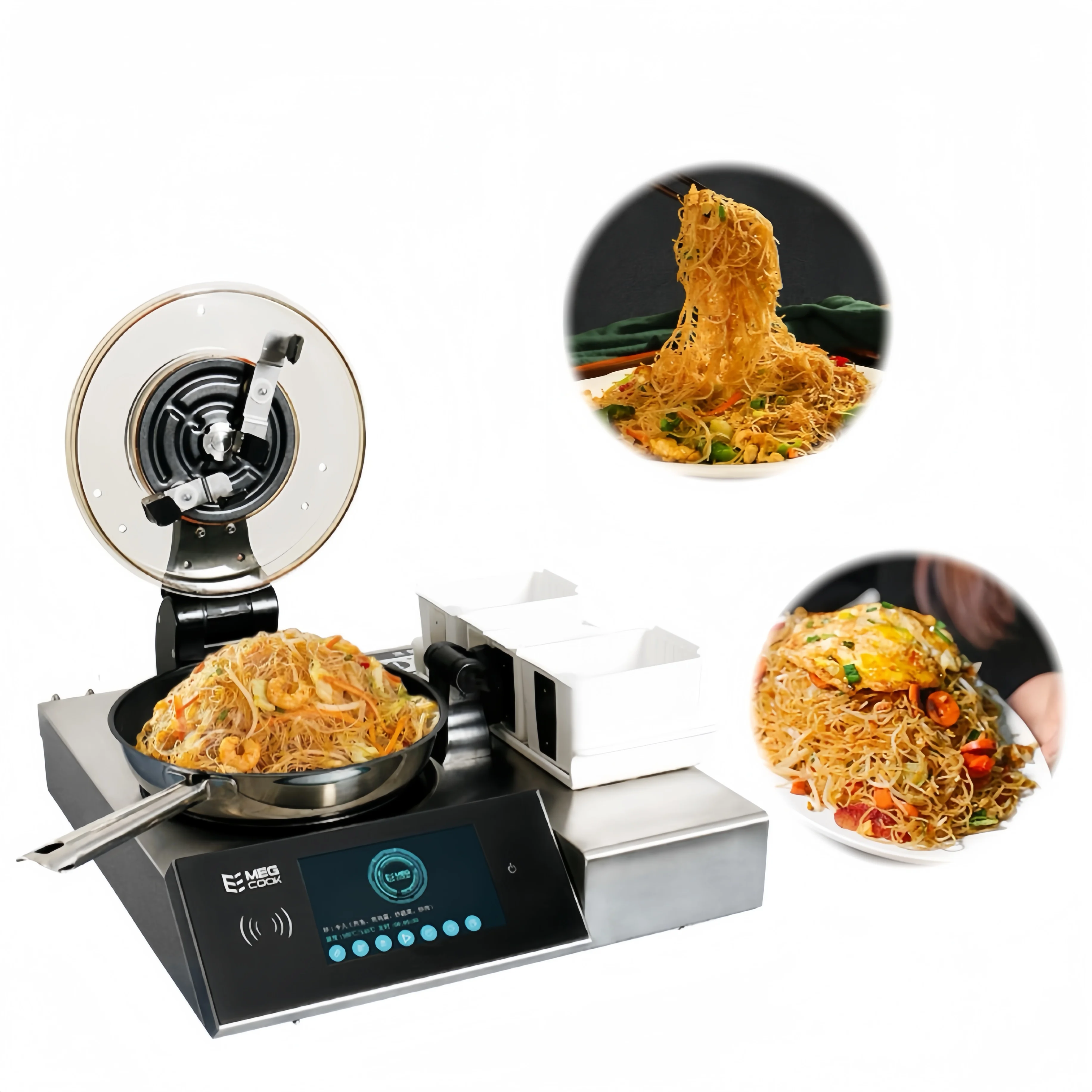 Cooking machine fried rice 3520W chef automatic automatic stir fry machine